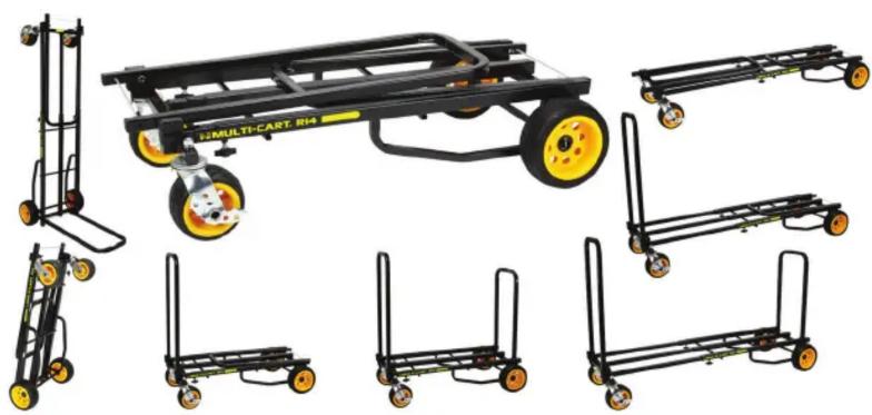 Rock N Roller R14G - Multi-Carts instantly transform into any of 8 different configurations - 1