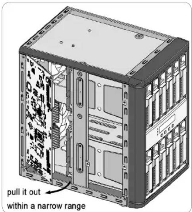 pull it out within a narrow range