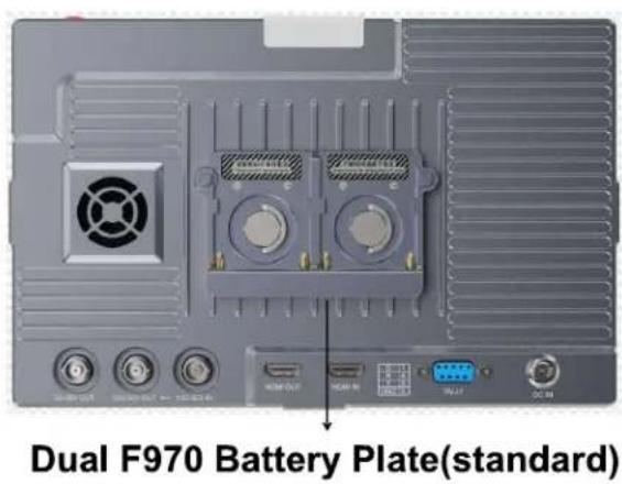 Dual F970 Battery Plate(standard)