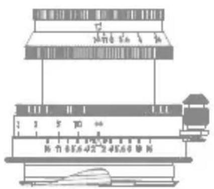 Diagram of a traditional Chinese architectural structure with labeled components and dimensions