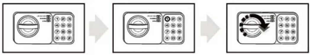 Godrej Dream Box Digital - Opening the safe with Personal Code - 1