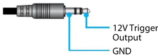 12V Trigger Output GND