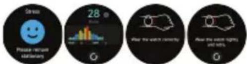 Stress Please return ableness 28 Near the watch currently Near the watch right and left