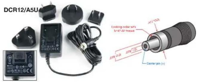 DCR12/A5U Locking collar pin 5*16"-32 Pinod .018 O.D. .079-7.0 Center pin (+)