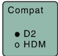 Lectrosonics DBSMD-A1B1 - Selecting the Compatibility Mode - 2