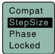 Lectrosonics LMb/X - Selecting Step Size - 1