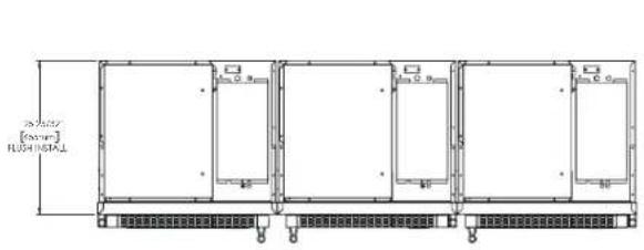 25.0mm [30mm] FLUSH INSTAL