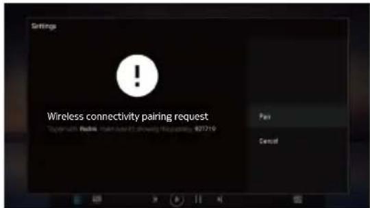 Settings Wireless connectivity pairing request C:\Program Files\Inbit\Users\Drawing\Macgware 927216 Pass Cancel