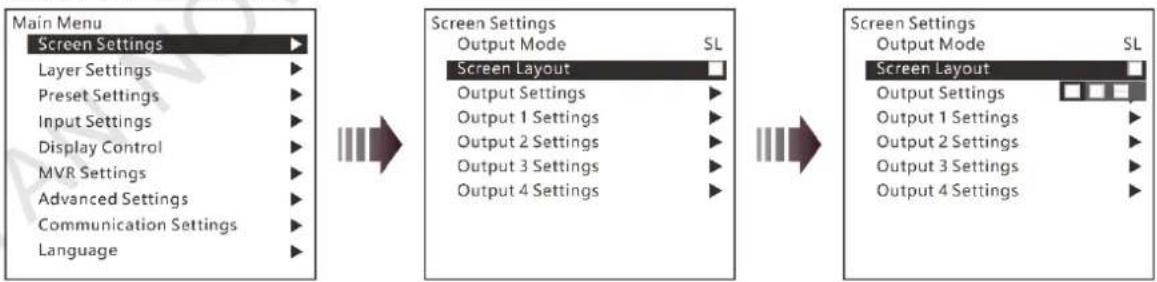 NovaStar J6 - Screen Layout - 4