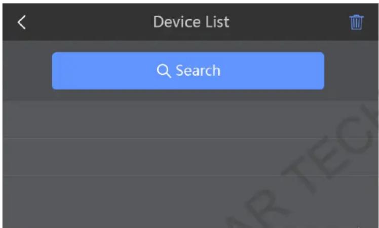 Device List Search
