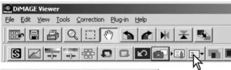DiMAGE Viewer File Edit View Tools Correction Plug-in Help