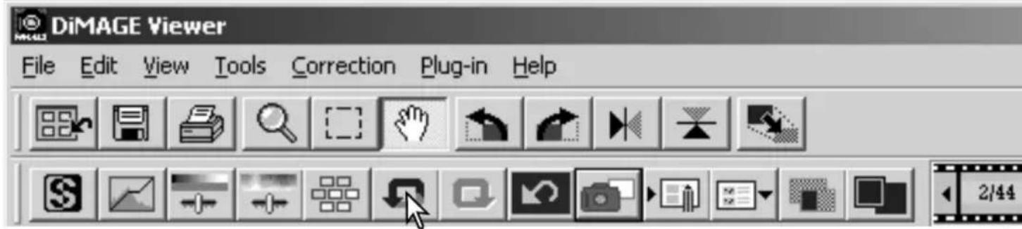 DiMAGE Viewer File Edit View Tools Correction Plug-in Help