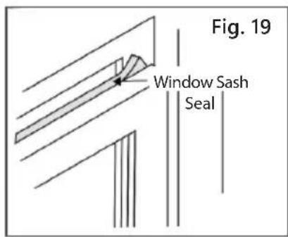 Fig. 19 Window Sash Seal