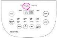 TOSHIBA RC-10IRPMY - Method of pre-setting cooking time - 2