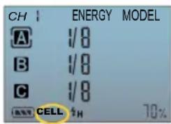 CH | ENERGY MODEL A 1/8 B 1/8 C 1/8 CELL 1H 70%