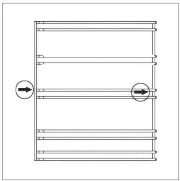 Euromaid EFS9010AINDB - Positioning the Oven Trays &amp; Shelves - 1