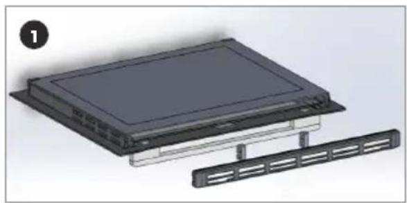 Euromaid EFS9010CERS - How to Dismantle the Oven Door for Cleaning - 1