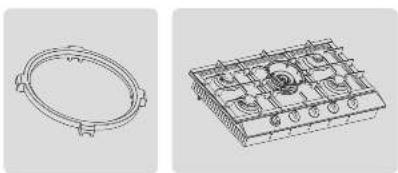 Fotile GLS36503 - Wok: - 1