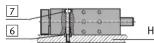 Festo DFM-40-B - Mounting variants: - 1