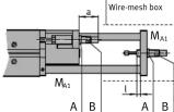 Festo DFM-40-B - 9b. For guide unit 5 (metallic stop) - 1