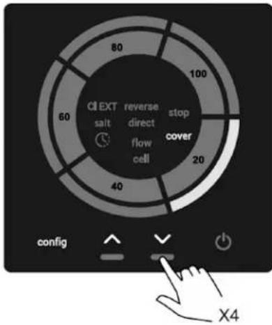 Jandy JSWC100 - Information About the Model and Polarity Switching Frequency - 2