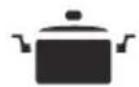 GEMINI GIC21WH - Non-usable pans and pots: - 1