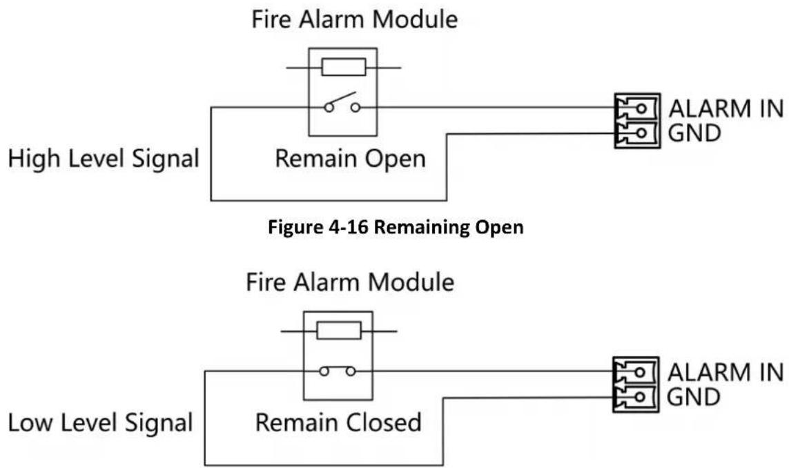 Hikvision DS-K3B530LX - Alarm Input Wiring - 1