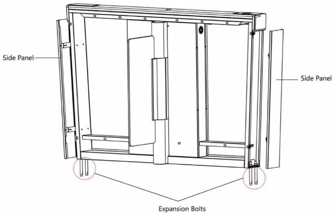 Side Panel Side Panel Expansion Bolts