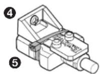 Extron DTP T USW 333 - To securely fasten an HDMI cable to a device: - 2