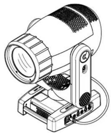 Claypaky Axcor Wash 600 CL3000 - Installing the fixture - 1