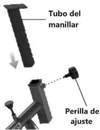 Tubo del manillar Perilla de ajuste