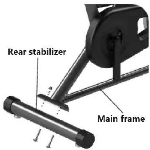 Rear stabilizer Main frame
