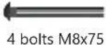 Athletic Advanced 400BS - Assemble the stabilizers - 1
