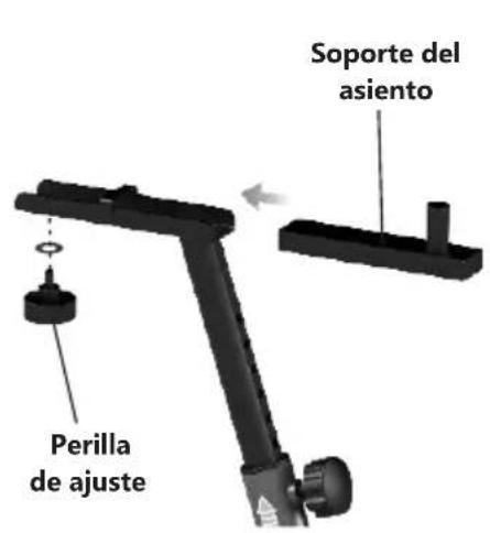 Soporte del asiento Perilla de ajuste