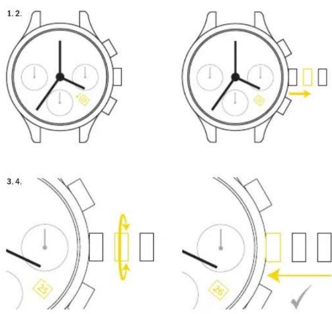 Sekonda Lunar 40627 - DUALZEITUHR. - 1