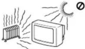 SONY KV-21CL10K - Мерки за безопасност - 8