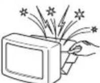SONY KV-21CL10K - Общие правила техники безопасности - 4