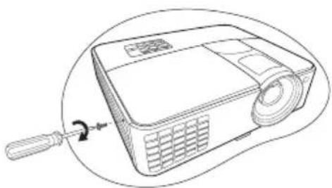 BENQ MS513P - Replacing the lamp - 13