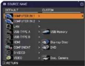 HITACHI CP-X3011NEF - SCREEN menu - 2