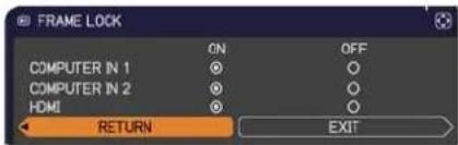 HITACHI CP-X3011NEF - INPUT menu - 4