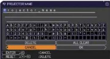 HITACHI CP-X3011NEF - NETWORK menu - 2