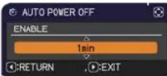 HITACHI CP-X3011NEF - OPTION menu - 2