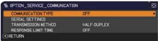 HITACHI CP-X3011NEF - OPTION menu - 8