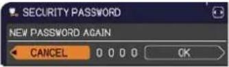 HITACHI CP-X3011NEF - If you have forgotten your password - 4