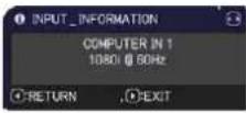 HITACHI CP-X3011NEF - OPTION menu - 11