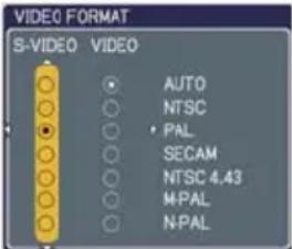 HITACHI CP-X306WF - INPUT Menu (vervolg) - 1