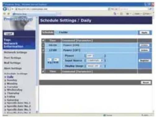 HITACHI CP-X306WF - Agenda schema - 1
