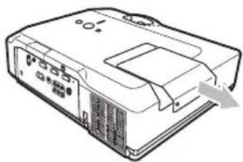 HITACHI CP-X306WF - Als u de lamp zelf vervangt, volgt u de volgende procedure. - 1