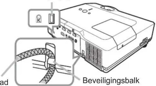 Pad Beveiligingsbalk