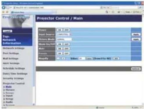 HITACHI CP-X306WF - Projector Control (Projectorbesturing) - 1